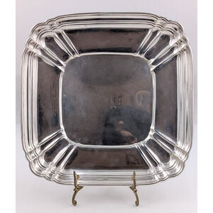 Vintage Wallace Sterling Silver Chippendale 5279 Platter 13" Large Tray 894 g